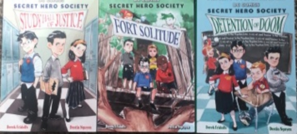DC Comics - Secret Hero Society Books (3 books)